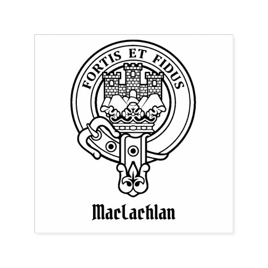 Tampon Auto-encreur Clan MacLachlan Crest (Design)