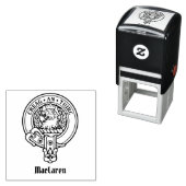 Tampon Auto-encreur Clan MacLaren Crest (En situation)