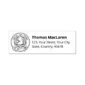 Tampon Auto-encreur Clan MacLaren Crest Stamp autoportant (Design)