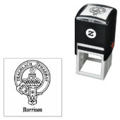 Tampon Auto-encreur Clan Morrison Crest Stamp autoportant (En situation)