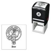 Tampon Auto-encreur Clan Rose Crest (En situation)