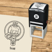 Tampon Auto-encreur Clan Scott Crest Stamp autoportant