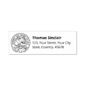Tampon Auto-encreur Clan Sinclair Crest Stamp autoportant (Design)
