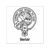 Tampon Auto-encreur Clan Sinclair Crest Stamp autoportant (Design)