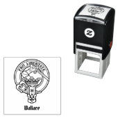 Tampon Auto-encreur Clan Wallace Crest Stamp autoportant (En situation)