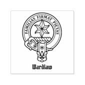 Tampon Auto-encreur Clan Wardlaw Crest (Design)