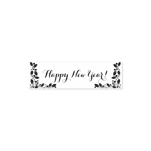 Tampon Auto-encreur Classic de New Year (Design)