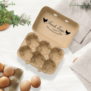 Tampon Auto-encreur Classic Farmhouse Egg Carton Stamp