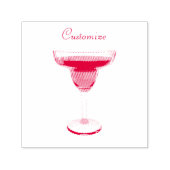 Tampon Auto-encreur Cocktail Big Red Margarita Boire Thunder_Cove (Design)