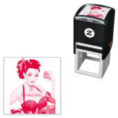 Tampon Auto-encreur Cocktail Party Girl Thunder_Cove (En situation)