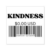 Tampon Auto-encreur Code-barres Cote positive Quote esthétique (Design)