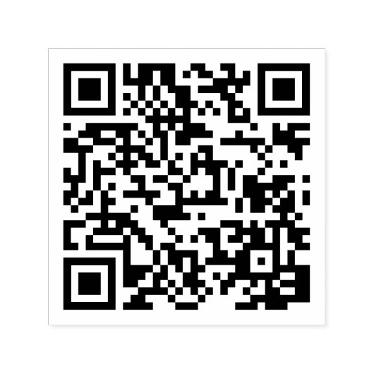 Tampon Auto-encreur Code QR (Design)