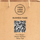 Tampon Auto-encreur Code QR du logo de l'entreprise