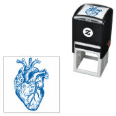 Tampon Auto-encreur Cœur Anatomique (En situation)