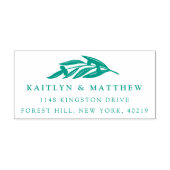 Tampon Auto-encreur Collection de Mariages de Branches d'Olivier (Design)