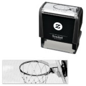 Tampon Auto-encreur Conception de basket-ball (En situation)