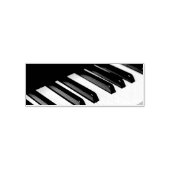 Tampon Auto-encreur Conception de piano cool (Design)