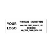 Tampon Auto-encreur Concevez votre propre adresse autocollante Timbre (Design)