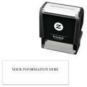 Tampon Auto-encreur Concevez votre propre timbre auto-encastré (En situation)