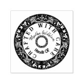 Tampon Auto-encreur Conçu avec soin Mains de personnalisation personna (Design)