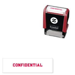 Tampon Auto-encreur Confidentiel