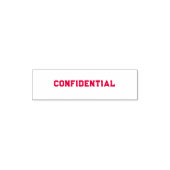 Tampon Auto-encreur Confidentiel (Design)