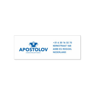 TAMPON AUTO-ENCREUR  CONSTRUCTIONS APOSTOLOV