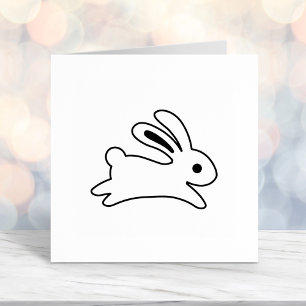 Tampon Auto-encreur Couleur de lapin de lapin