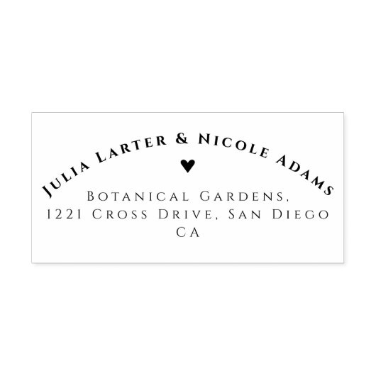 Tampon Auto-encreur Couronne de fleurs d'orchidée sauvage rose pourpre (Design)