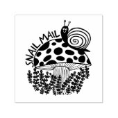 Tampon Auto-encreur COURRIER COURRIEL Aiguille sur champignons PERSONN (Design)