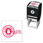 Tampon Auto-encreur Courrier officiel du Pôle Nord (En situation)