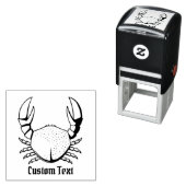 Tampon Auto-encreur Crabe (En situation)