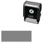 Tampon Auto-encreur Create Your Own editable dark gray (En situation)