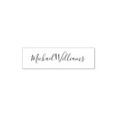 Tampon Auto-encreur Créer un nom de signature simple personnalisé (Design)