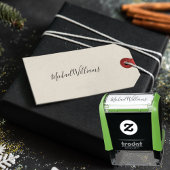 Tampon Auto-encreur Créer un nom de signature simple personnalisé