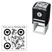 Tampon Auto-encreur Créer votre propre code QR (En situation)
