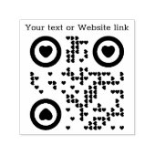 Tampon Auto-encreur Créer votre propre code QR (Design)