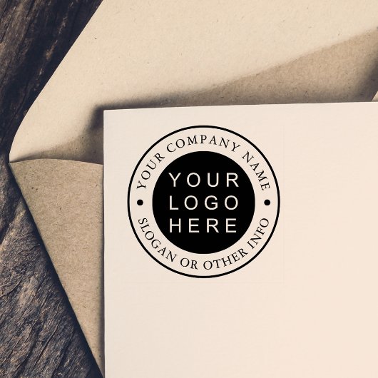 Tampon Auto-encreur Créez votre propre logo d'entreprise