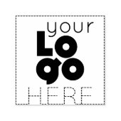 Tampon Auto-encreur Créez votre propre logo d'entreprise auto-encastré (Design)