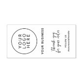 Tampon Auto-encreur Créez votre propre logo personnalisé Entreprise mo (Design)