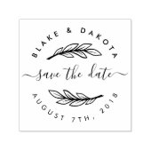 Tampon Auto-encreur Créez Votre Propre Rustique Personnalisé Moderne E (Design)