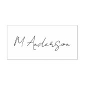 Tampon Auto-encreur Créez votre propre signature personnalisée (Design)