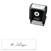 Tampon Auto-encreur Créez Votre Propre Signature Personnalisée Sélecti (En situation)