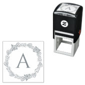 Tampon Auto-encreur Créez Votre Propre Tampon de Monogramme Élégant (En situation)