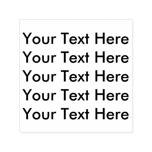 Tampon Auto-encreur Créez votre propre texte personnalisé ici (Design)