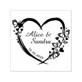 Tampon Auto-encreur Créez votre propre timbre d'auto-encrage arrondi m (Design)