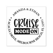 Tampon Auto-encreur Croisière Nautique Sur Le Thème (Design)