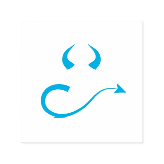 Tampon Auto-encreur Croquis de diable (Design)