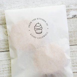 Tampon Auto-encreur Cuisine de gâteau ou cuisson personnalisée