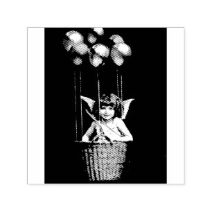 Tampon Auto-encreur Cupid vintage